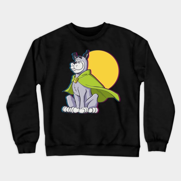 WonderDog Crewneck Sweatshirt by Doc Multiverse Designs